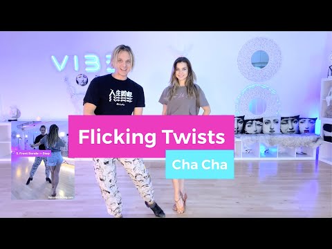 Видео: Самое крутое движение в ча-ча-ча! — Научитесь крутиться и махать | Уроки бальных танцев в Беверли...