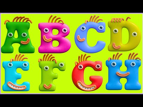 Видео: «Песенка про алфавит для детей | Учим алфавит под весёлую музыку!»