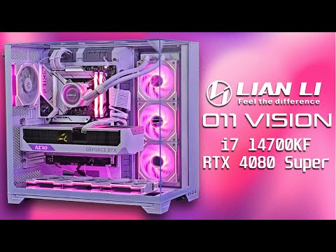 Видео: Timelapse сборка ПК в Lian Li O11 VISION i7 14700K, RTX 4080 Super EasyPC