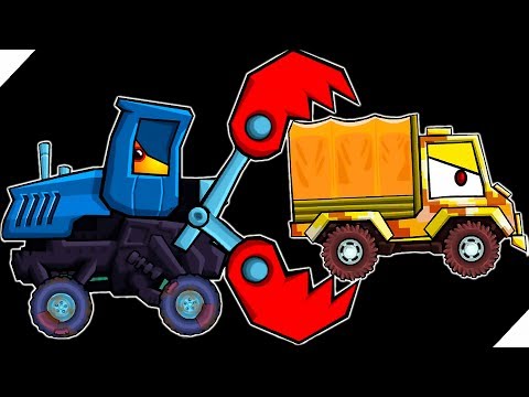 Видео: СУПЕР ТРАКТОР - Игра Car Eats Car 3 Хищные машинки # 10 Игра про машинки, гонки. Игры 2018