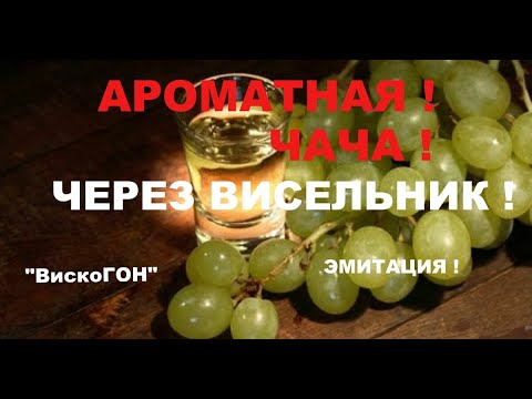 Видео: 👍 АРОМАТНАЯ  " ЧАЧА" через ВИСЕЛЬНИК  на ХРУСТАЛЬНОМ Самогоне ! Подобие Виноградной Настойки !