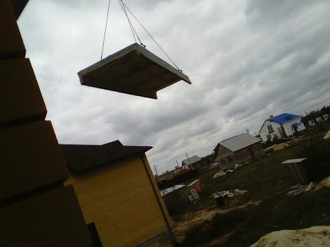 Видео: П-образные плиты перекрытия (кровельные)