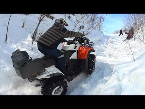 Видео: КРУТЫЕ ГOРКИ И КВАДРОЦИКЛЫ ! ATV  Baltmotors, Сan am BRP,  Yamaha Grizzly и  CFMOTO.