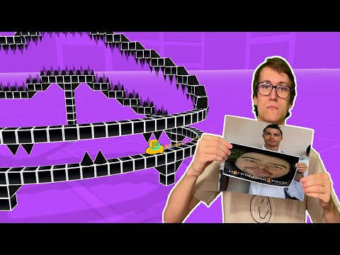 Видео: Нашел СЕКРЕТНЫЙ😱 уровень в Geometry dash 3D!!