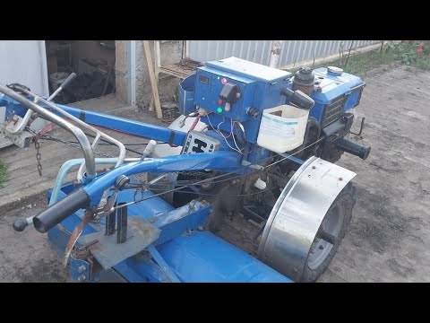 Видео: Сигнальная Лампочка давления масла на дизельном  мотоблоке