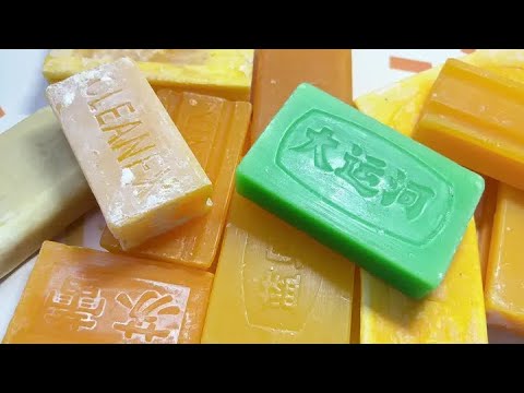 Видео: ASMR Soap cutting | Soap Carving|Резка мыла | ASMR