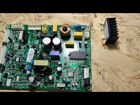 Видео: Отремонтировать плату модуль управления холодильника LG с компрессором линейного управления.