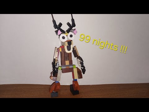 Видео: Олень из 99 ночей, лего туториал(часть 2) #лего_бумага #легосамодел6 #99nightintheforest #99nights 