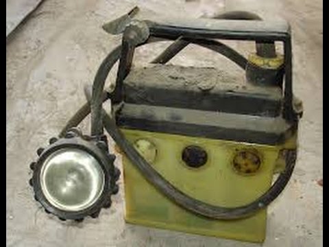 Видео: Доработка шахтерского фонаря