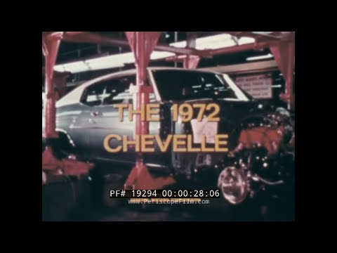 Видео: РЕМОФИЛЬМ 1972 CHEVROLET CHEVELLE & CONCOURS ESTATE STATION WAGON 19294
