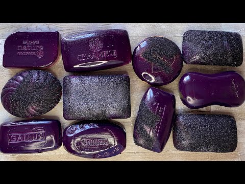 Видео: ASMR SOAP| Cutting colored soaр | Soap Carving| Резка крашенного мыла