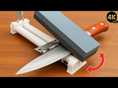 Видео: Острые бритвы всего за 1 минуту! Лучшая точилка для ножей от Sharpener