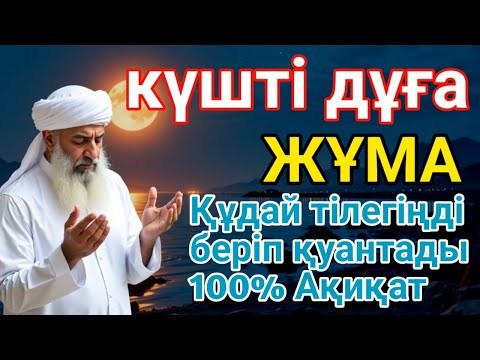 Видео: ЖҰМА 🕌🤲  КҮНІ ЕҢ ҚҰДІРЕТТІ ДҰҒА!, Барлық тілектер орындалады! БАЙЛЫҚ, ПАЙДА ЖӘНЕ БАҚЫТ🌙 #уағ