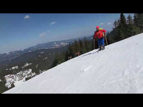 Видео: Пампорово - Стената 102.8 км/ч 26.03.22