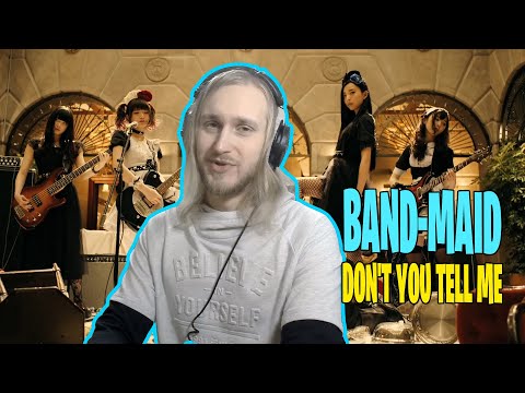 Видео: BAND MAID - Don't you tell ME. ПРИСЛУГА ВОССТАЛА ПРОТИВ ЭЛИТЫ - И ЭТО ВЕЛИКОЛЕПНО! Какой у нее рост?