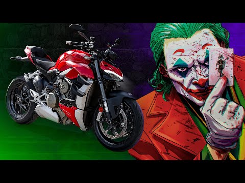 Видео: Новый Ducati Streetfighter V4 - ДЖОКЕР