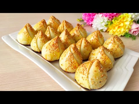 Видео: ВСЕ БУДУТ ВОСТОРГЕ! ПЕСОЧНАЯ САМСА ТЮЛЬПАН! РАСЫПЧАТОЕ ТЕСТО!