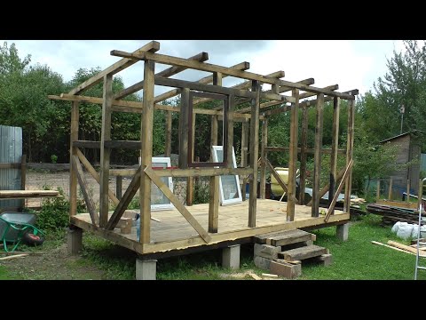 Видео: курятник, большой и тёплый!
