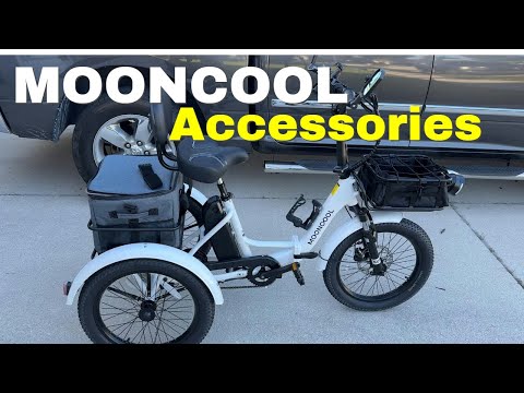 Видео: Аксессуары для eBike | Аксессуары для eTrike от Mooncool