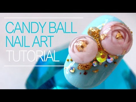 Видео: Candy Ball Дизайн Hогтей | Новинки дизайна ногтей 2018