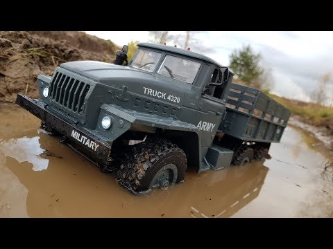 Видео: БЮДЖЕТКИ ... УРАЛ 4320 на радиоуправлении за 3000 рублей.