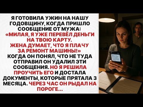 Видео: Муж случайно отправил мне сообщение для любовницы. Но как я его проучила...