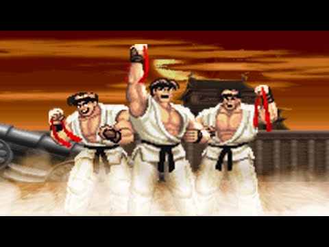 Видео: Sega Genesis Ryu, Ultimate Ryu, Wave Ryu — старая школа никогда не бьёт так сильно! Командная игр...
