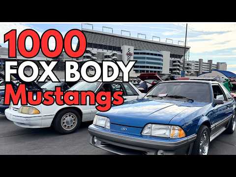 Видео: Foxtoberfest 2025: грандиозное собрание Fox Body Mustang!