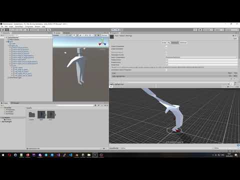 Видео: Экспорт из Blender в Unity rigify анимации