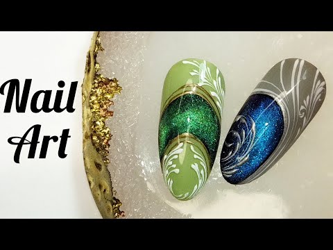 Видео: Идеи праздничного маникюра. Видеоурок. Осень 2023./Festive manicure ideas.  Tutorial. Autumn 2023.