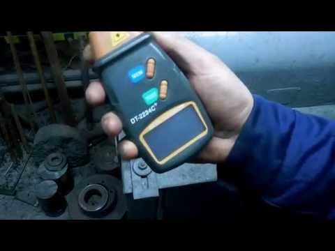 Видео: Тахометр для токарного станка DT2234C электронный. Токарная обработка.