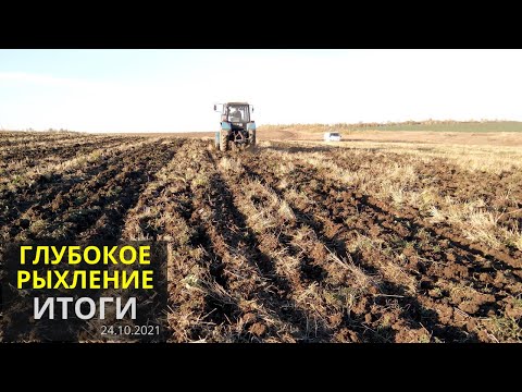Видео: Итоги по глубокому рыхлению: расход топлива, работа стоек "Дельтаплау", что будем сеять