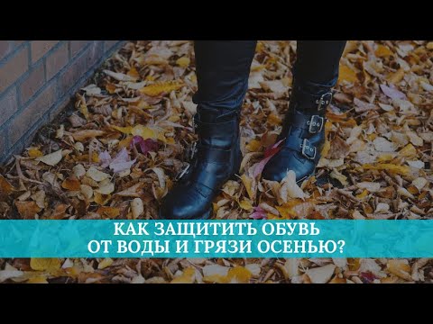 Видео: Как защитить обувь от воды и грязи?