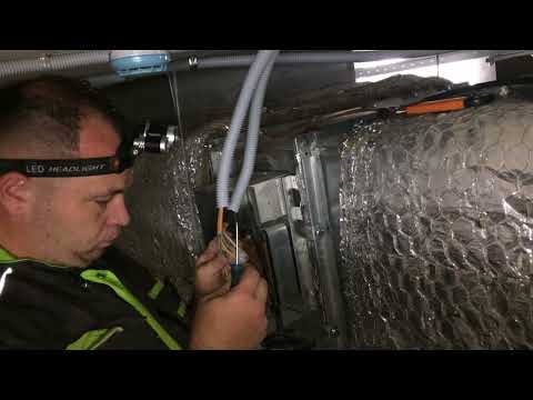 Видео: Расключение клапана Дымоудаления