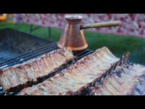 Видео: Новый рецепт приготовления ребрышек на мангале для любителей вкусно покушать!!!