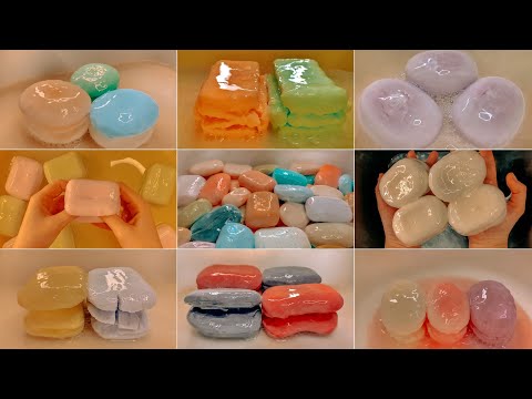 Видео: ASMR / Compilation / soaked soap | АСМР / Подборка Размокшего Мыла  #asmr #soakedsoap #asmrsoap