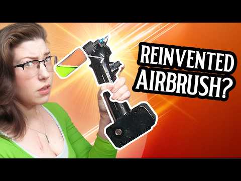 Видео: Этот усовершенствованный аэрограф решает ОГРОМНУЮ проблему с миниатюрами