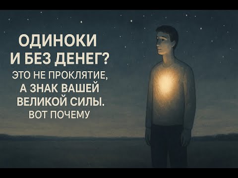 Видео: Почему Вселенная посылает вам одиночество и безденежье? Это не наказание, а великий знак