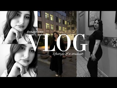 Видео: VLOG: учеба в РАНХИГС || болтаем про показ VS || пробуем крамбл куки 