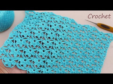 Видео: Красивый УЗОР КРЮЧКОМ легкое ВЯЗАНИЕ для начинающих  SUPER EASY Pattern Crochet for beginners