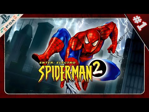 Видео: Прохождение Spider Man Enter Electro на емуляторе PS1 на андроид #1 погоня за мотоцыклом