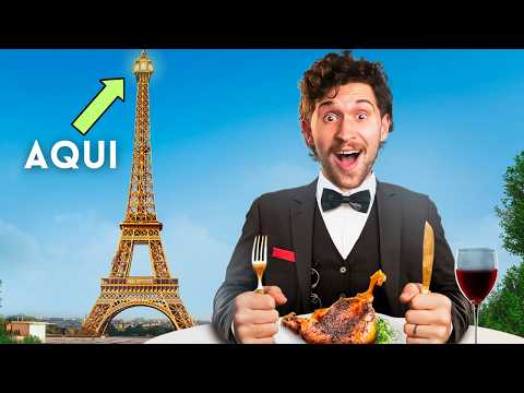 Видео: Я ПОСЕТИЛ СЕКРЕТНЫЙ РЕСТОРАН В БАШНЕ ЭЙФФЕЛЯ!