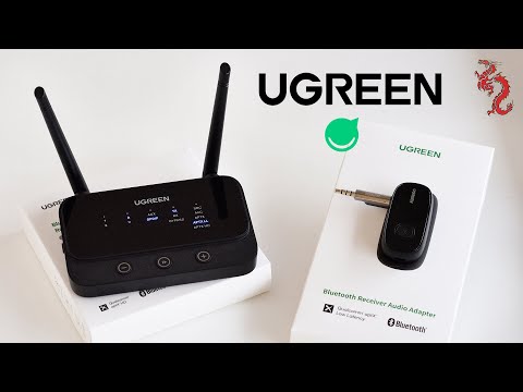 Видео: UGREEN Bluetooth audio девайсы //Мощный  приемник/передатчик с aptX HD и aux приемник с aptXLL