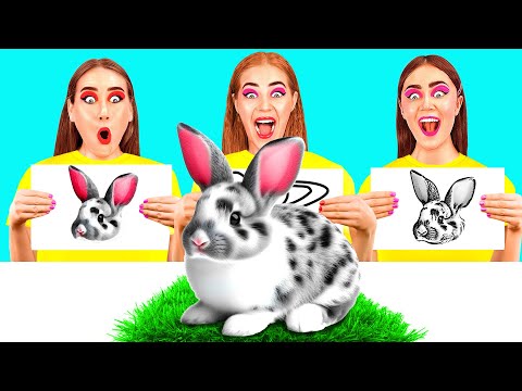 Видео: Кто Лучше Нарисует Предмет, Получит Его | Потрясающие Арт-Трюки от TeenTeam Challenge