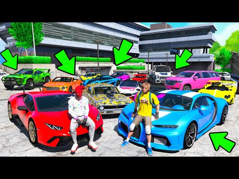 Видео: УГНАЛ 15 ЧИТ ТАЧЕК У МАЖОРА ЗА 180 СЕКУНД В ГТА 5! БИТВА ВОРОВ В GTA 5 ONLINE!