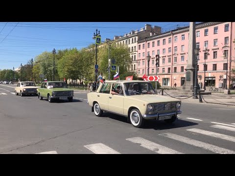 Видео: Транспортфест. Советские легковые авто 60-80х