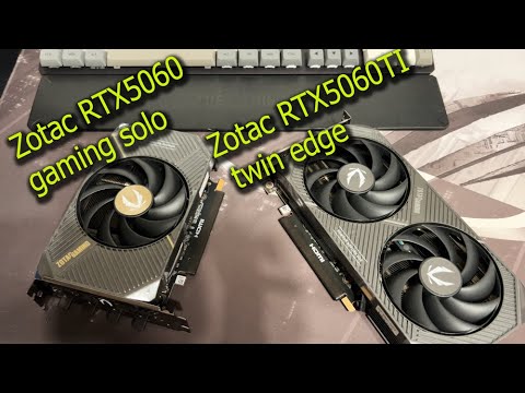 Видео: Еще видеокарты Zotac RTX5060 vs RTX5060 Ti дополнение к тесту