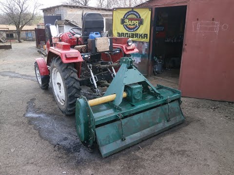 Видео: отзыв о китайской тяжелой почва фрезе  ЗАРЯ