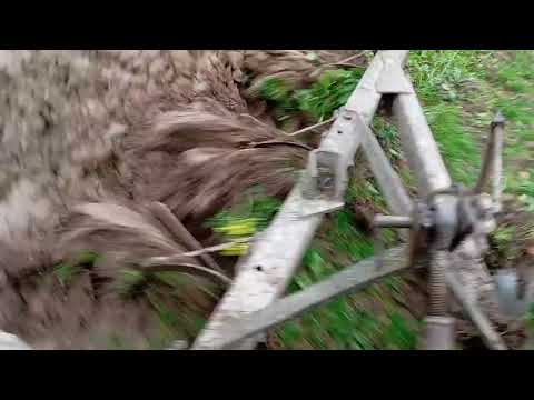 Видео: оранка мтз 82 плуг плн 3.35