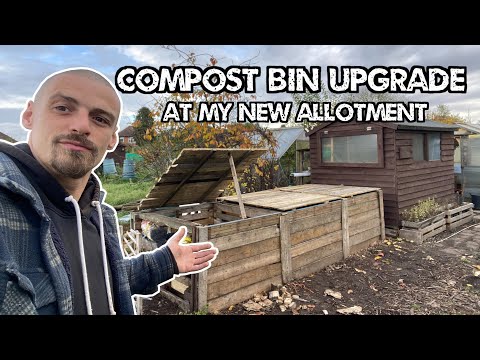 Видео: Я обновил компостные контейнеры на новом участке! (Урожай ноября, новости + новые задания)